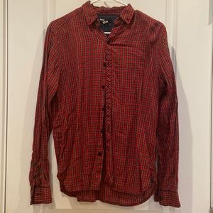 UO BDG Plaid Button-Down